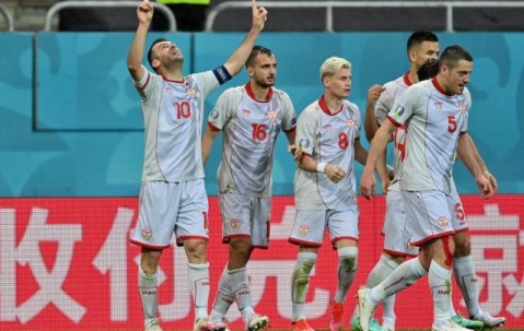 致敬！38岁潘德夫闪耀大赛首秀 北马其顿虽败犹荣